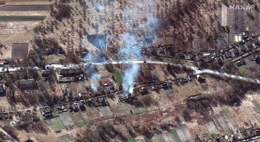 Ucraina, convoglio militare russo di 60 km ripreso da un satellite