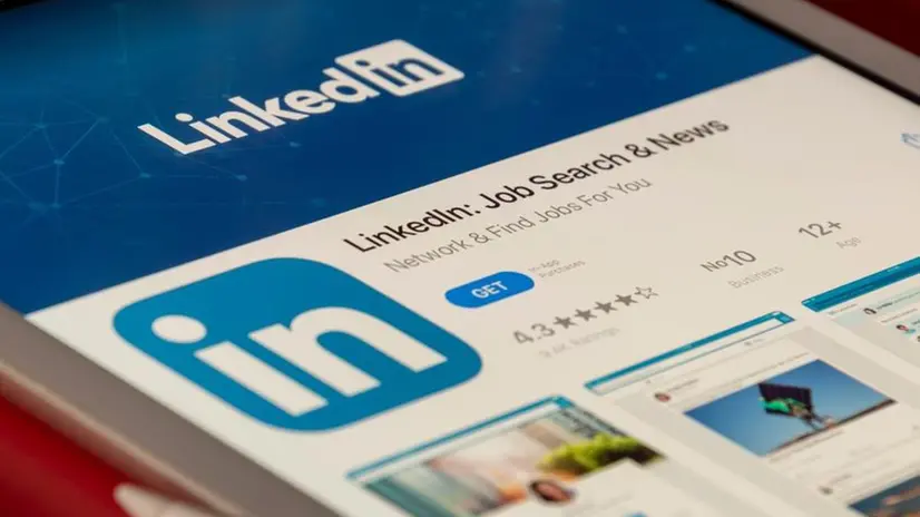 L'homepage di LinkedIn