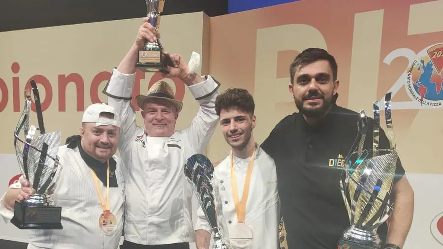 Campionato mondiale di pizza: premiati i titolari di Manuno – Giornale di Brescia