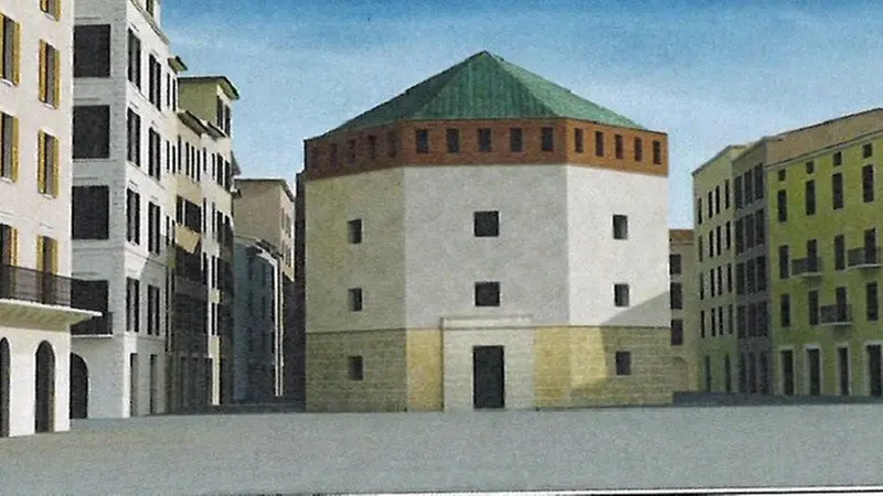 Come nel Rinascimento. L’edificio in largo Formentone come «La città ideale» di Urbino del 1480