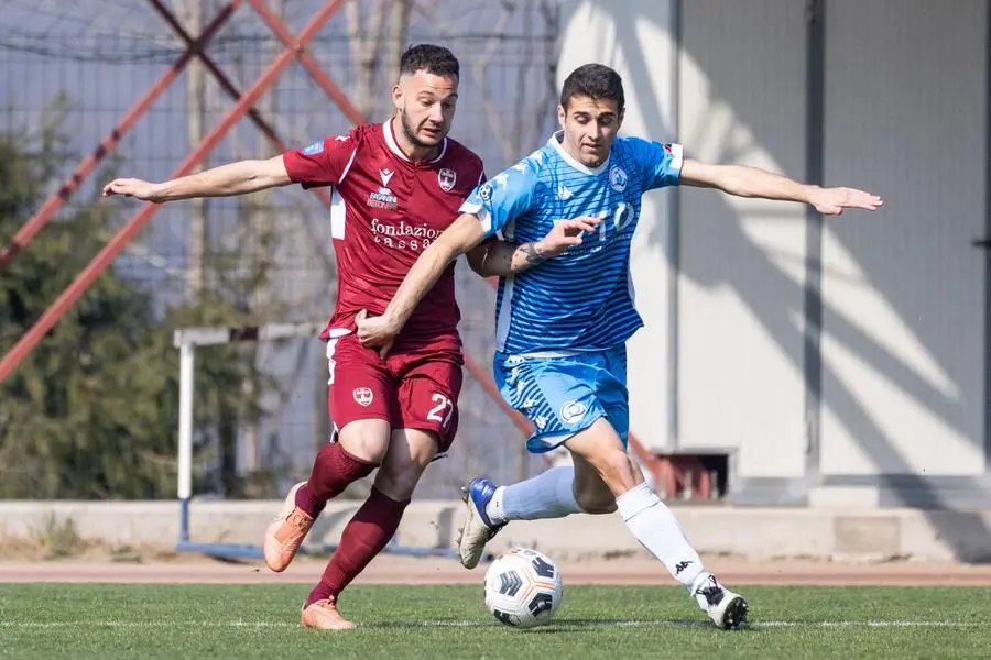 Il derby allo stadio Tassara tra Breno e Desenzano Calvina