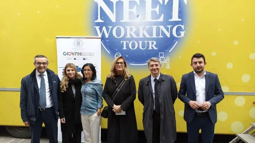 Fabiana Dadone, ministra per le Politiche giovanili a Brescia per il Neet Working Tour