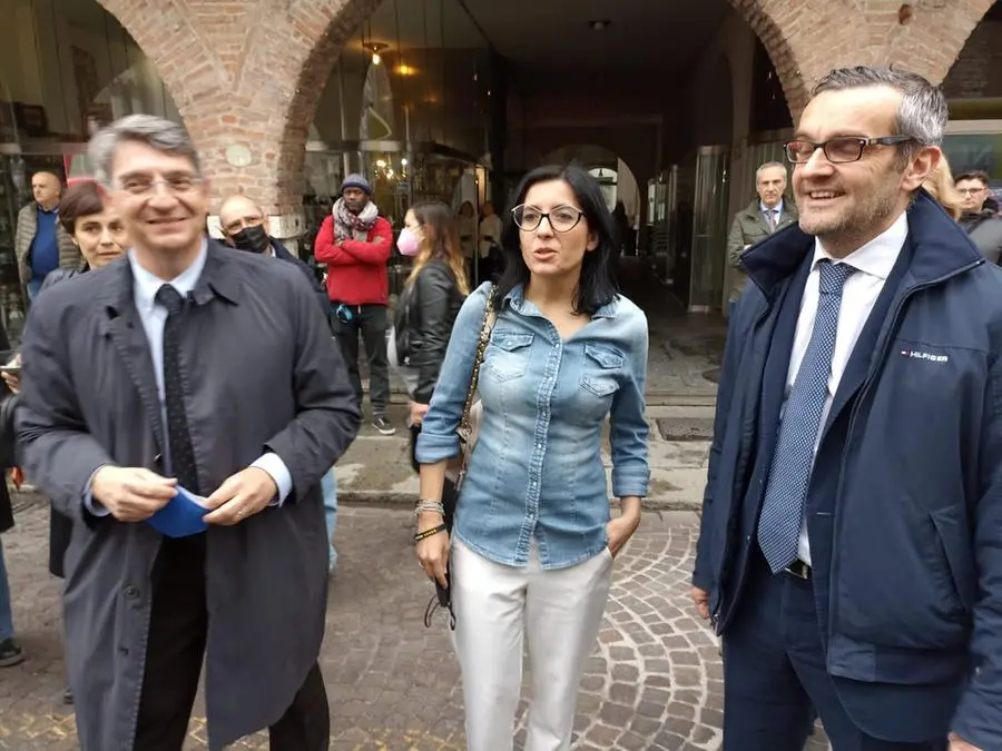 Fabiana Dadone, ministra per le Politiche giovanili a Brescia per il Neet Working Tour