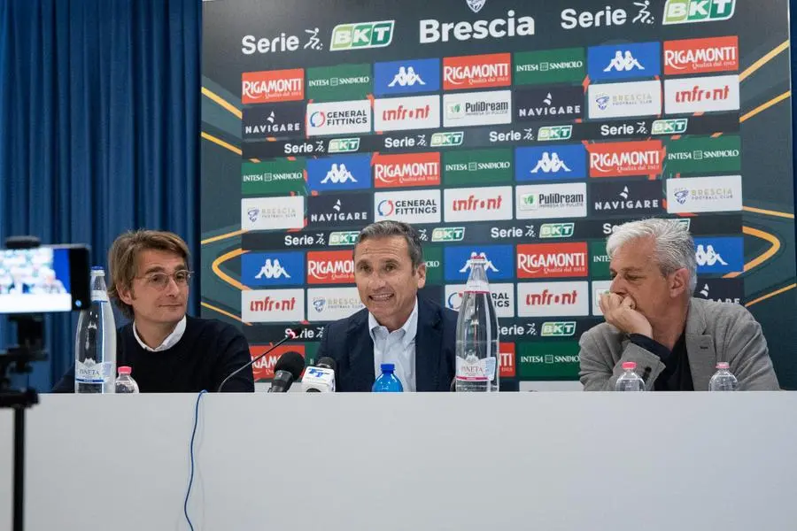 La presentazione del nuovo direttivo giovanile del Brescia Calcio