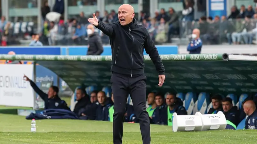 Eugenio Corini, allenatore del Brescia Calcio - Foto New Reporter Nicoli © www.giornaledibrescia.it