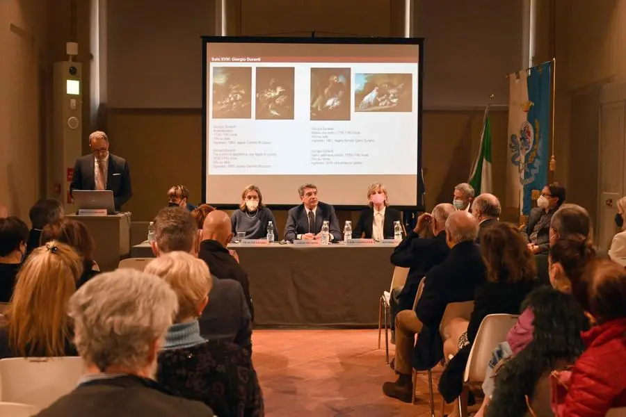 La conferenza stampa di presentazione del nuovo allestimento in Pinacoteca