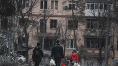 La devastazione a Mariupol