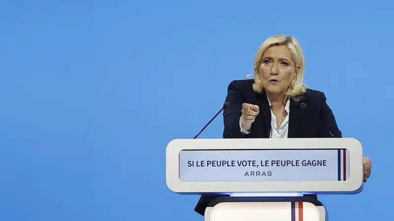 Marine Le Pen - Ansa © www.giornaledibrescia.it