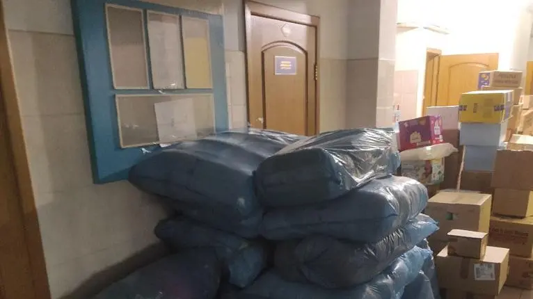 DomaniZavtra, consegnati gli aiuti per la popolazione ucraina