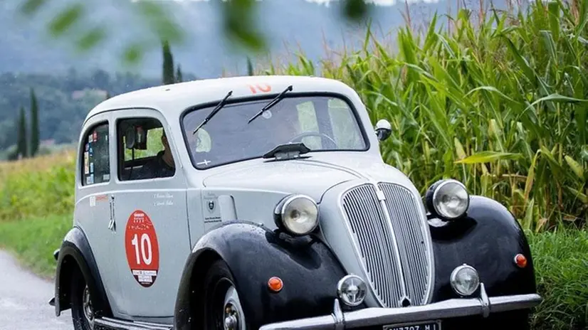 Una delle Fiat 508C che saranno in gara oggi