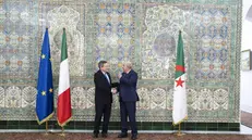 Siglato l'accordo tra Italia e Algeria - Foto Ansa/Ufficio stampa Palazzo Chigi © www.giornaledibrescia.it