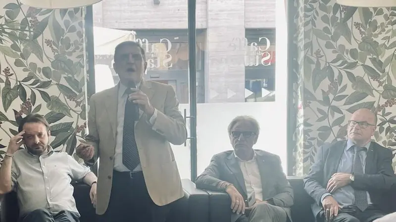 Da sinistra Margaroli, La Russa, Maffoni e Romele - © www.giornaledibrescia.it