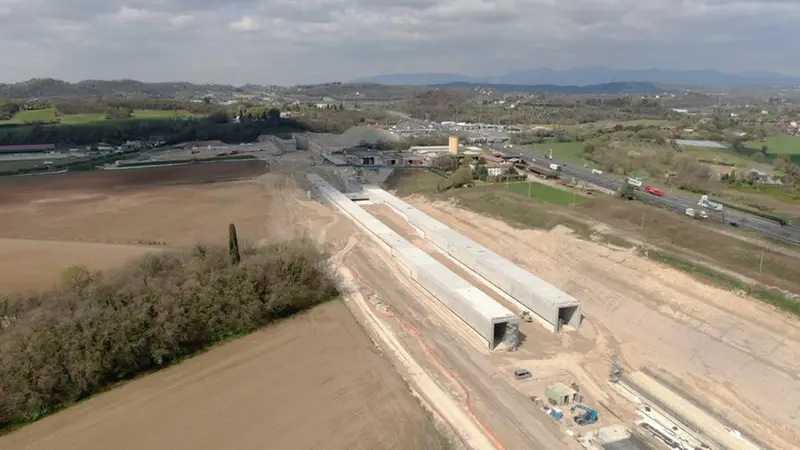 Doppia canna: i due tunnel, in territorio di Desenzano - © www.giornaledibrescia.it