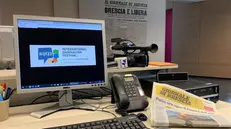 Carta stampata, tv, radio e web nella redazione del Giornale di Brescia