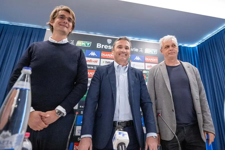 La presentazione del nuovo direttivo giovanile del Brescia Calcio