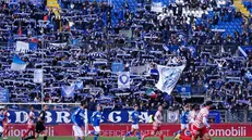 L'episodio è avvenuto in occasione della partita Brescia-Vicenza al Rigamonti - Foto New Reporter Rossini © www.giornaledibrescia.it