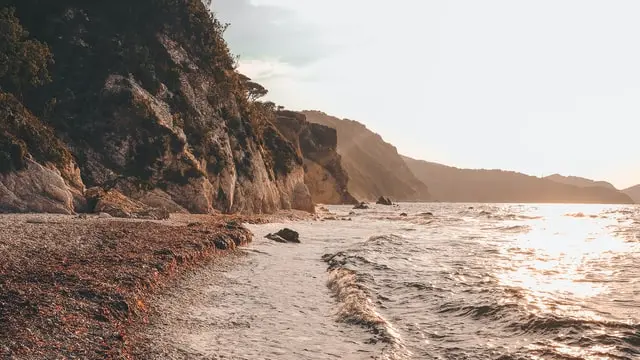 Una spiaggia dell'isola d'Elba