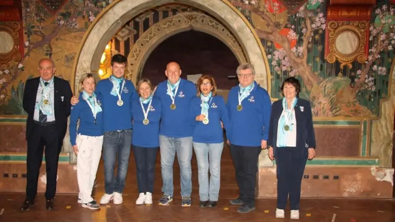 La squadra dell'Italia ai Campionati mondiali di bridge