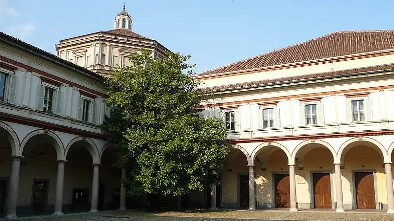 Il Conservatorio di Milano, dove si svolge la cerimonia