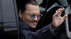 L'attore Johnny Depp - Foto Ansa/Epa/Michael Reynolds © www.giornaledibrescia.it