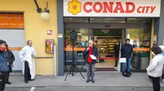 L'inaugurazione del supermercato Conad a Barbarano di Salò