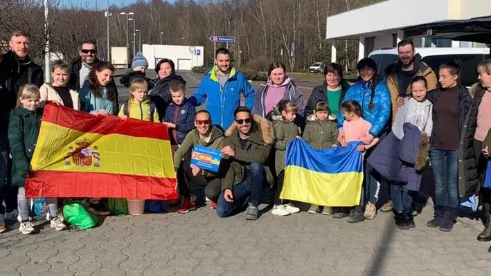 Un gruppo di profughi in viaggio dalla Romania alla Spagna -  © www.giornaledibrescia.it