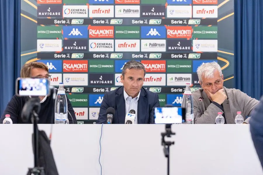 La presentazione del nuovo direttivo giovanile del Brescia Calcio