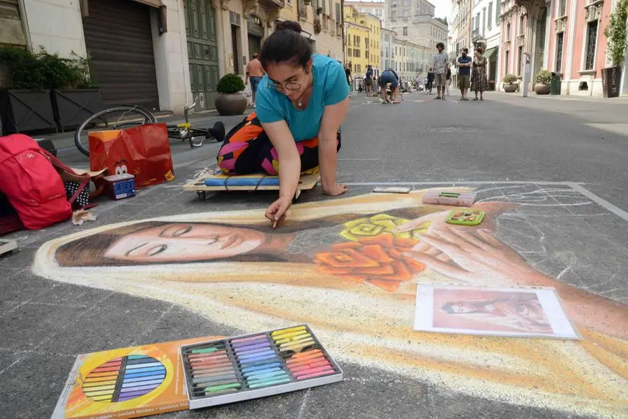 I madonnari alla «Festa dei Miracoli»