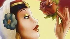 «La Rosa di Bagdad»: particolare della locandina che annuncia la proiezione di stasera al Garden - © www.giornaledibrescia.it