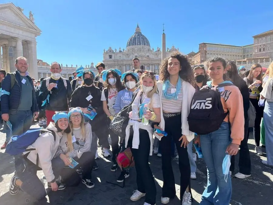 A San Pietro anche i giovani bresciani per il pellegrinaggio degli adolescenti