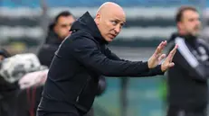 L’allenatore del Brescia Eugenio Corini - © www.giornaledibrescia.it