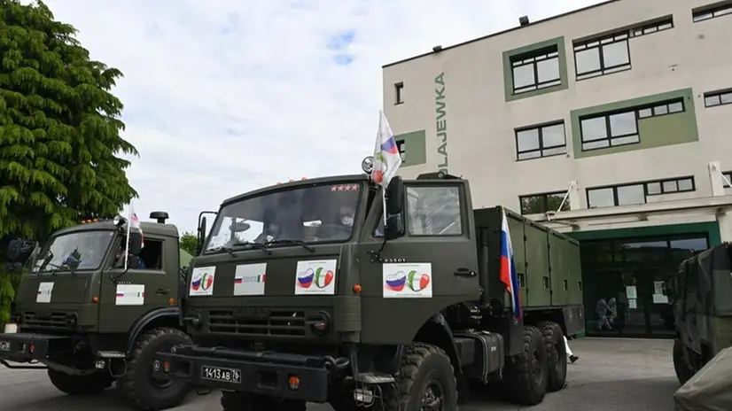 I mezzi utilizzati dall'esercito russo nel 2020 - Foto © www.giornaledibrescia.it