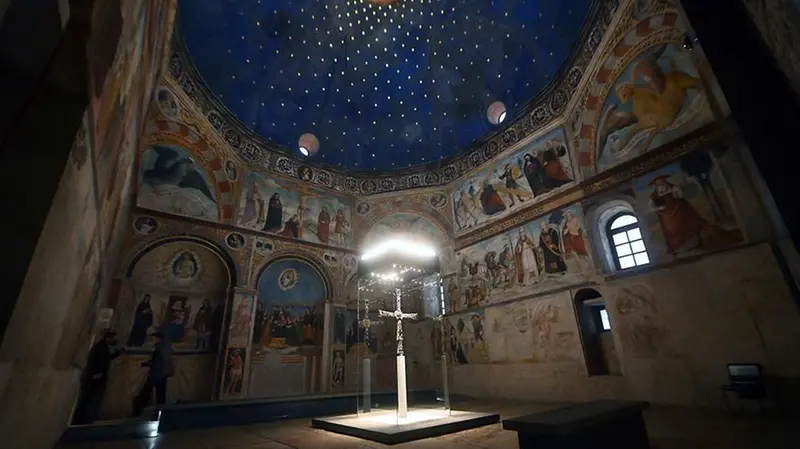 La nuova illuminazione di Santa Maria in Solario