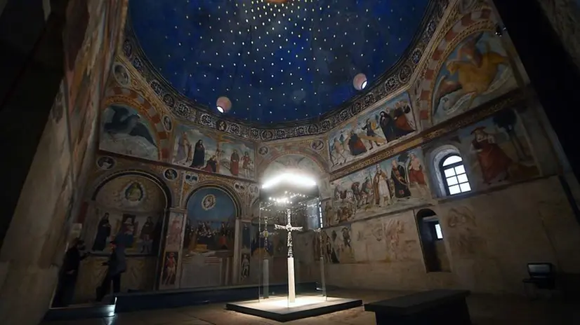 La nuova illuminazione di Santa Maria in Solario