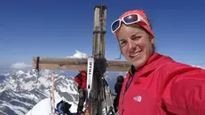 Tamara Lunger, 35 anni, sarà a Brescia per un incontro con gli appassionati di alpinismo