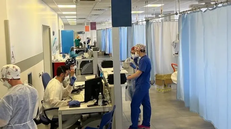 Le sale dell’alta intensità per i casi più urgenti - © www.giornaledibrescia.it