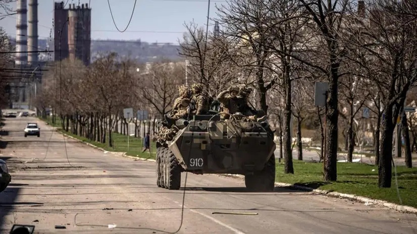 Soldati ucraini nella città di Severodonetsk, nella regione del Donbass - Foto Afp © www.giornaledibrescia.it