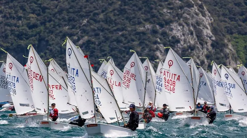 La Centenary Cup a Riva del Garda, gli Optimist in competizione - © www.giornaledibrescia.it
