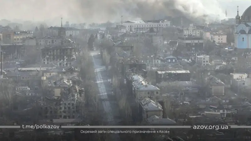 La devastazione a Mariupol - Foto Epa © www.giornaledibrescia.it