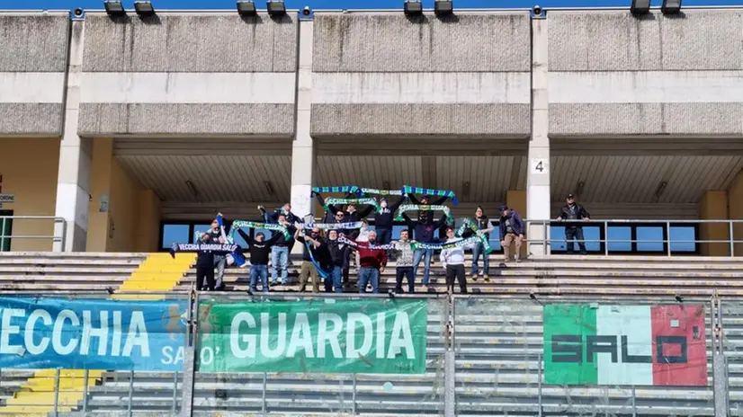 I tifosi del Salò in trasferta a Padova - © www.giornaledibrescia.it