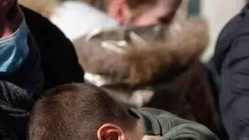 La guerra in Ucraina costringe migliaia di minori ad abbandonare le loro abitazioni - Foto Ansa © www.giornaledibrescia.it