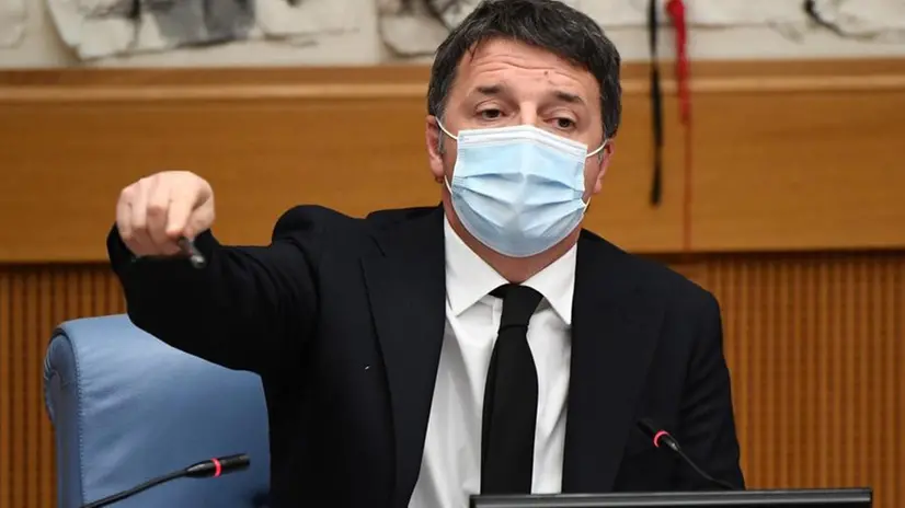 Il leader di Italia Viva, Matteo Renzi - Foto Ansa © www.giornaledibrescia.it