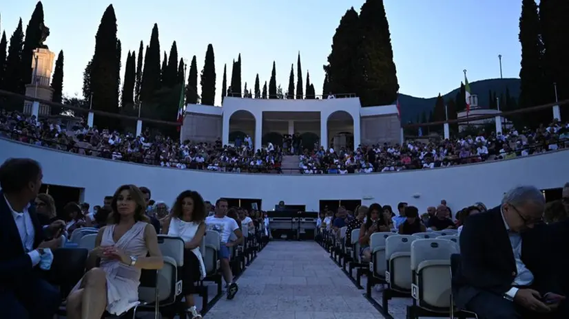 Un'immagine di un concerto al Vittoriale - Foto New Reporter Favretto