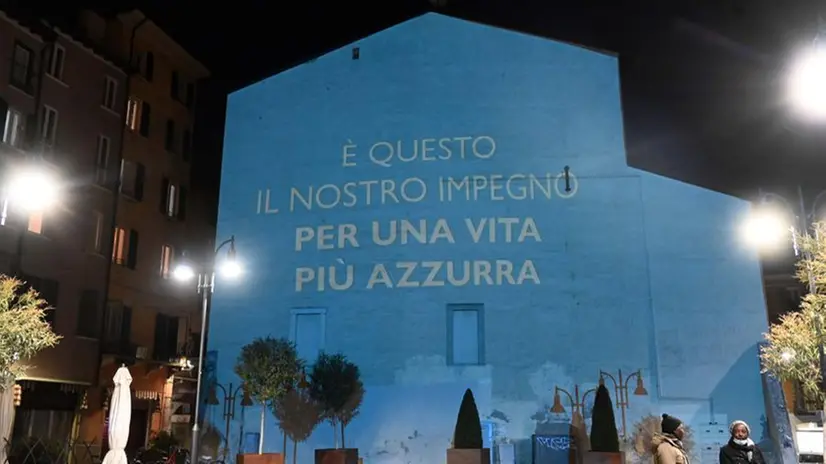 Giornata mondiale dell'acqua: la proiezione di A2a in largo Formentone