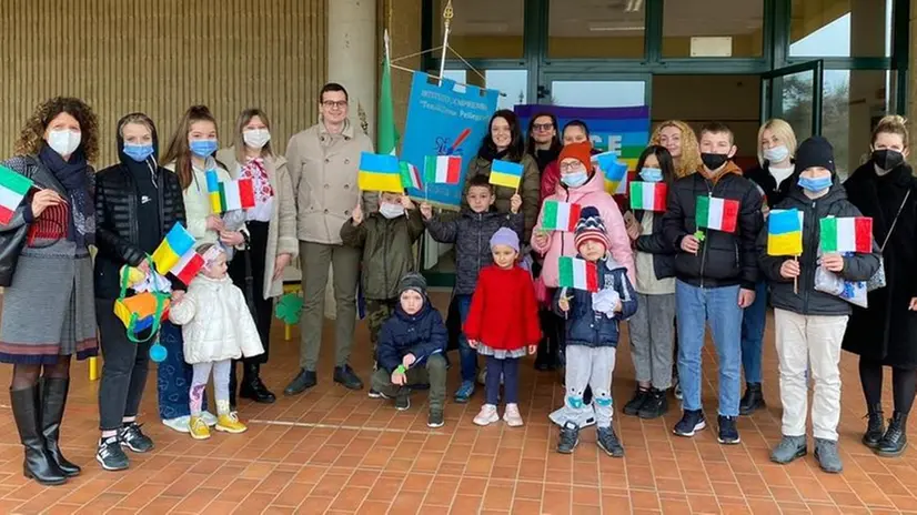 A Pisogne. Il Comprensivo accoglie 22 bambini ucraini - Foto © www.giornaledibrescia.it