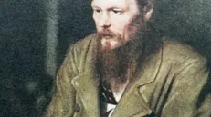 Un ritratto dello scrittore Dostoevskij