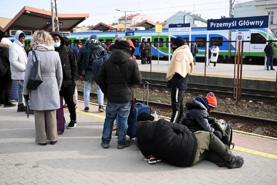 Rifugiati ucraini in Ungheria e Polonia