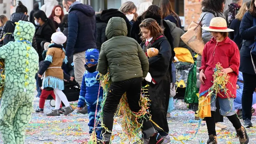 Martedì grasso in centro città