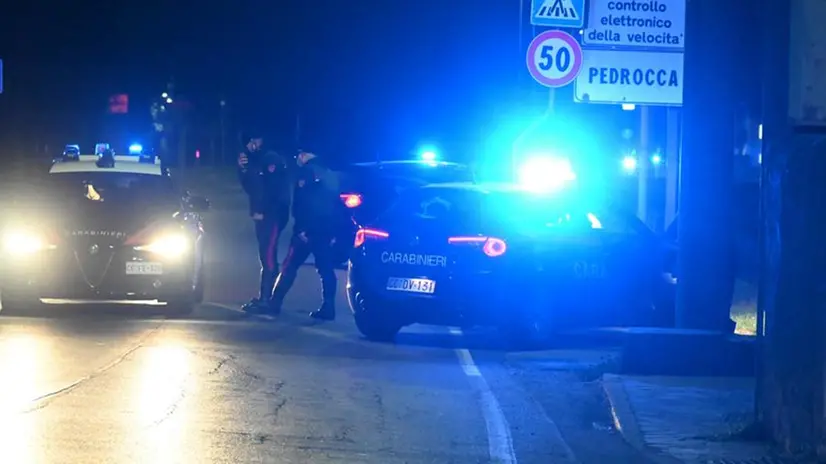 Carabinieri alla Pedrocca nel corso della maxi operazione che ha portato all'arresto di 31 persone