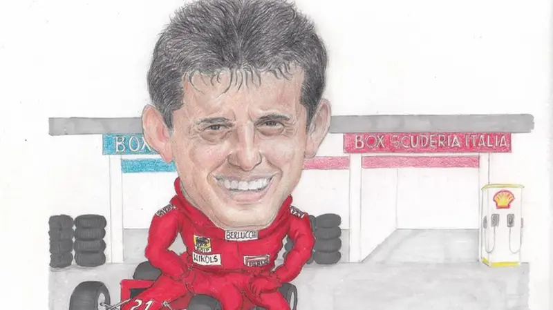 Alex Caffi, 58 anni oggi, nella interpretazione di Luca Ghidinelli - © www.giornaledibrescia.it